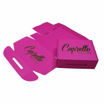 caja de extensión de cabello corrugado