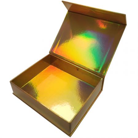 custom holographic paper box